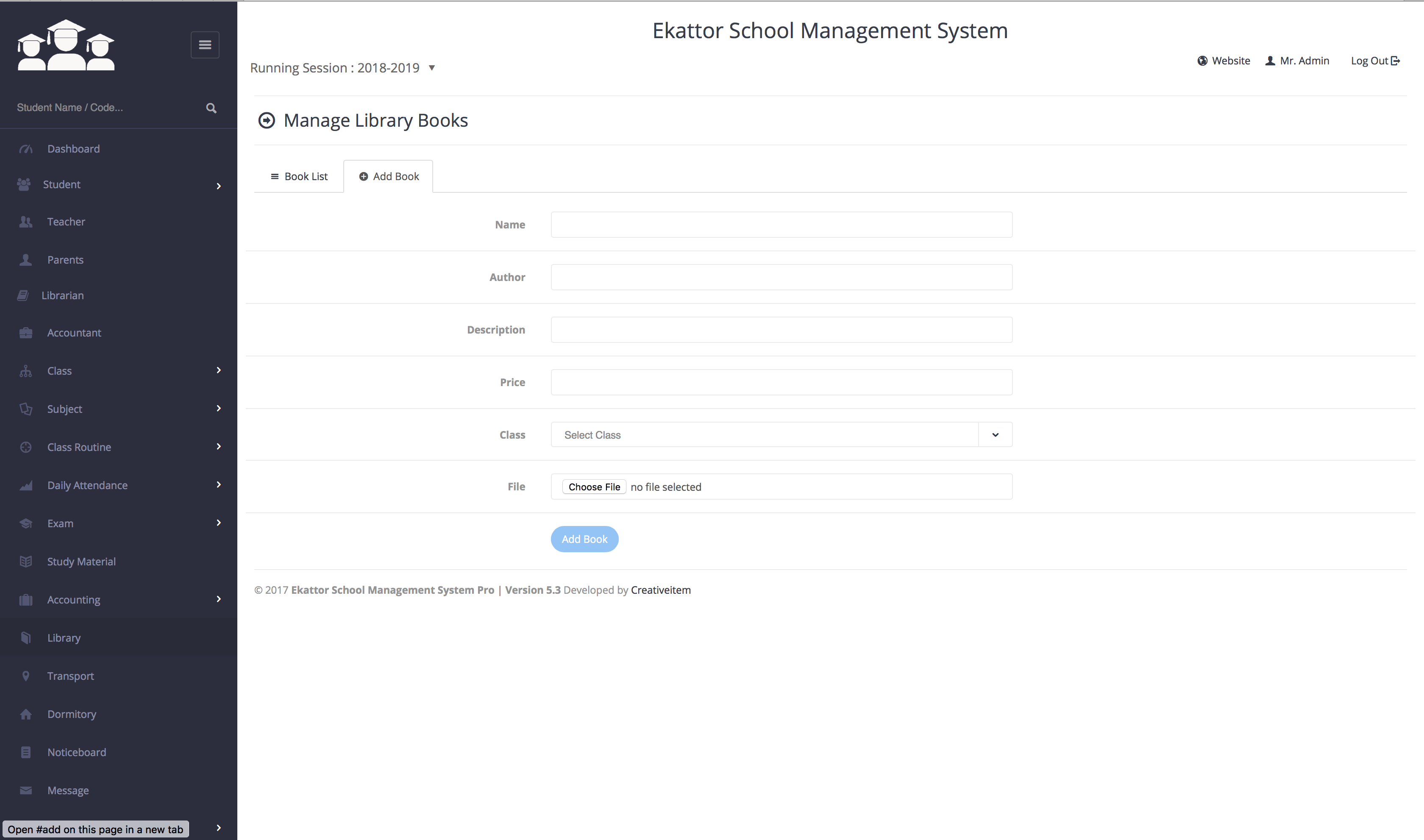 ekattor school management system pro 3.6